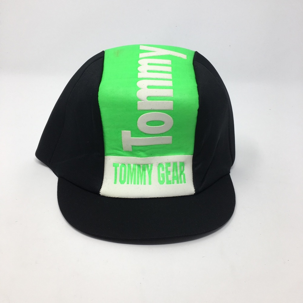 Tommy Hilfiger Black and Green Cap